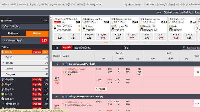 Lựa chọn môn thể thao thú vị