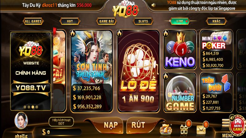 xo so yo88 2 Các lý do khiến lượng truy cập chơi quá lớn