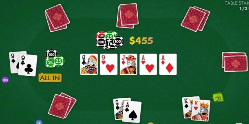 Quy tắc chung trong cách chơi bài poker Texas Hold’em